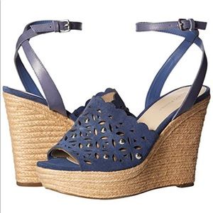 Marc Fisher espadrille platform wedges